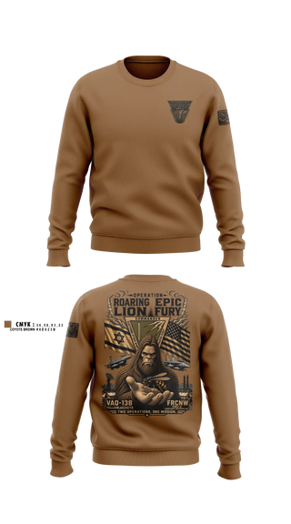 Crew Neck Sweatshirt, FRCNW EMU A, Navy, Teamtime, Team time, sublimation, custom sports apparel, team uniforms, spirit wear, spiritwear, sports uniforms, custom shirts, team store, custom team store, fundraiser sports, apparel fundraiser