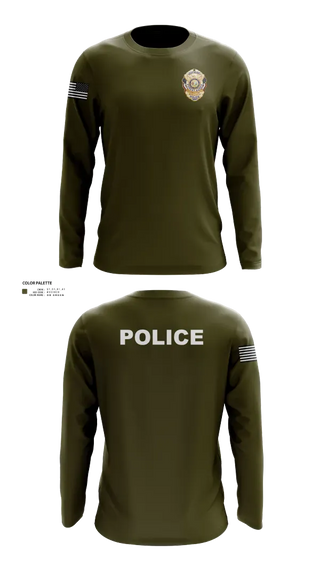Long Sleeve Performance Shirt, FOREST ACRES POLICE DEPARTMENT, Police, Teamtime, Team time, sublimation, custom sports apparel, team uniforms, spirit wear, spiritwear, sports uniforms, custom shirts, team store, custom team store, fundraiser sports, apparel fundraiser