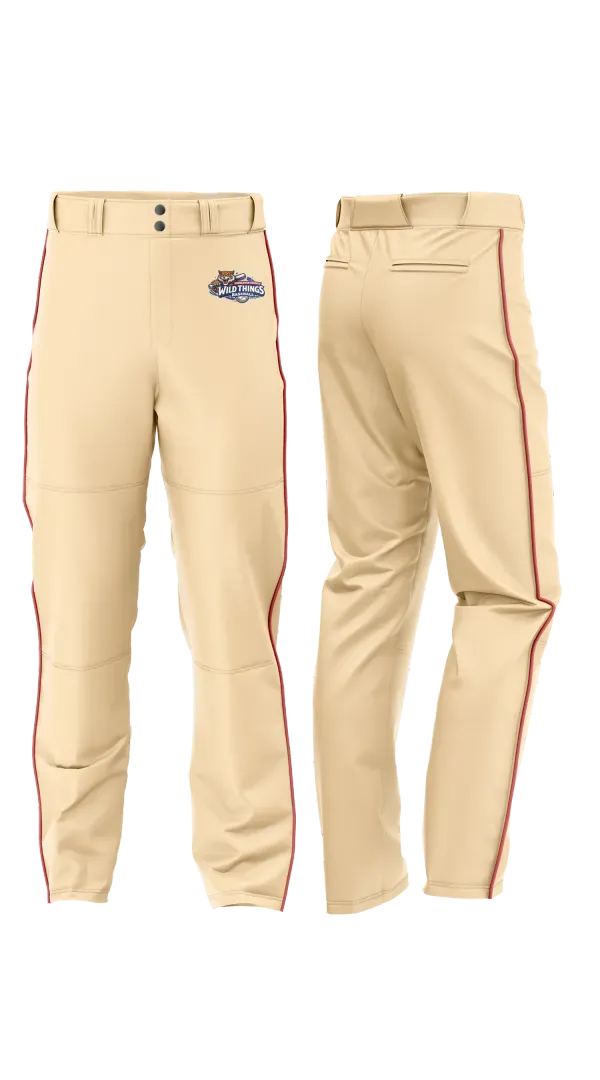 Baseball Pants, Wild Things, Baseball, Teamtime, Team time, sublimation, custom sports apparel, team uniforms, spirit wear, spiritwear, sports uniforms, custom shirts, team store, custom team store, fundraiser sports, apparel fundraiser