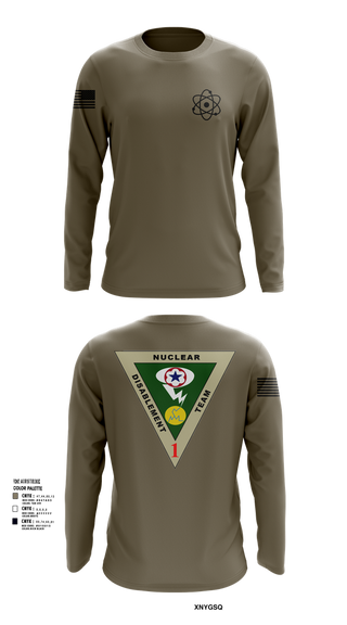 Long Sleeve Performance Shirt, NDT-1, Army, Teamtime, Team time, sublimation, custom sports apparel, team uniforms, spirit wear, spiritwear, sports uniforms, custom shirts, team store, custom team store, fundraiser sports, apparel fundraiser