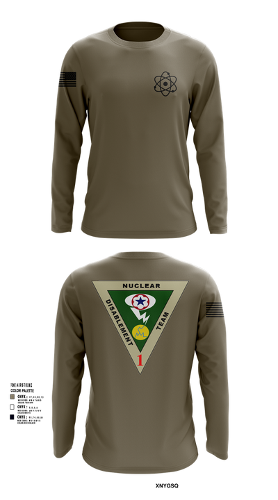 NDT-1 33736665 Long Sleeve Performance Shirt 101