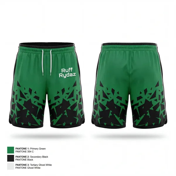 Athletic Shorts With Pockets, Ruff Rydaz, Softball, Teamtime, Team time, sublimation, custom sports apparel, team uniforms, spirit wear, spiritwear, sports uniforms, custom shirts, team store, custom team store, fundraiser sports, apparel fundraiser