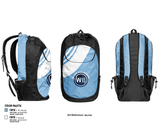 Gear Bag, Wilson Hall Barons, Women's Basketball, Teamtime, Team time, sublimation, custom sports apparel, team uniforms, spirit wear, spiritwear, sports uniforms, custom shirts, team store, custom team store, fundraiser sports, apparel fundraiser