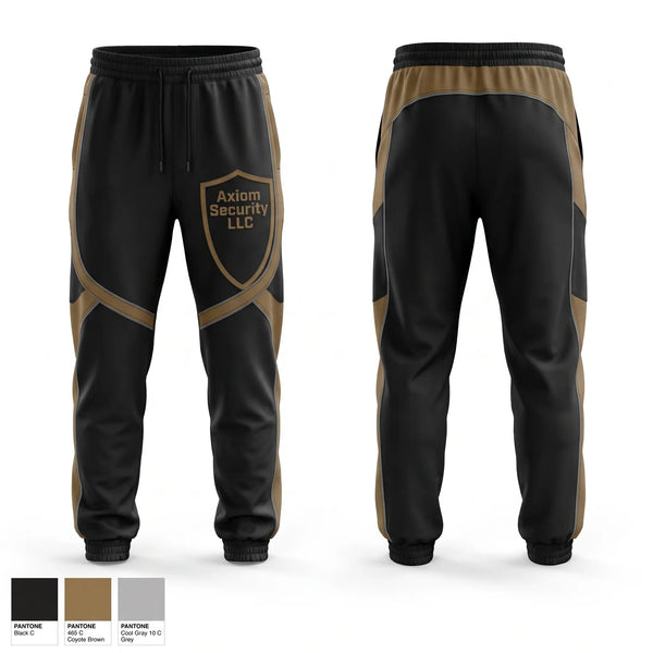 Sweatpants, Axiom Security LLC, , Teamtime, Team time, sublimation, custom sports apparel, team uniforms, spirit wear, spiritwear, sports uniforms, custom shirts, team store, custom team store, fundraiser sports, apparel fundraiser