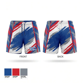 Athletic Shorts With Pockets, Dugouts and Dingers, Baseball, Teamtime, Team time, sublimation, custom sports apparel, team uniforms, spirit wear, spiritwear, sports uniforms, custom shirts, team store, custom team store, fundraiser sports, apparel fundraiser