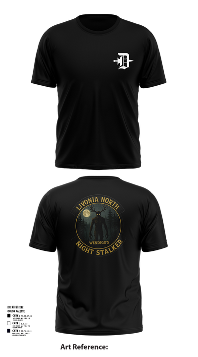 Livonia North Recruiting Station 17029649 Short Sleeve Performance Shirt - 157
