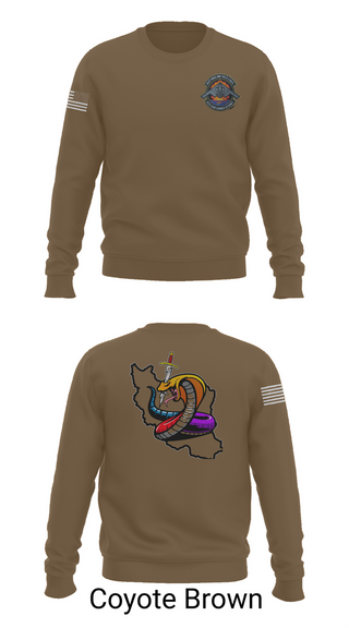 Crew Neck Sweatshirt, Iran DCIT, Army, Teamtime, Team time, sublimation, custom sports apparel, team uniforms, spirit wear, spiritwear, sports uniforms, custom shirts, team store, custom team store, fundraiser sports, apparel fundraiser