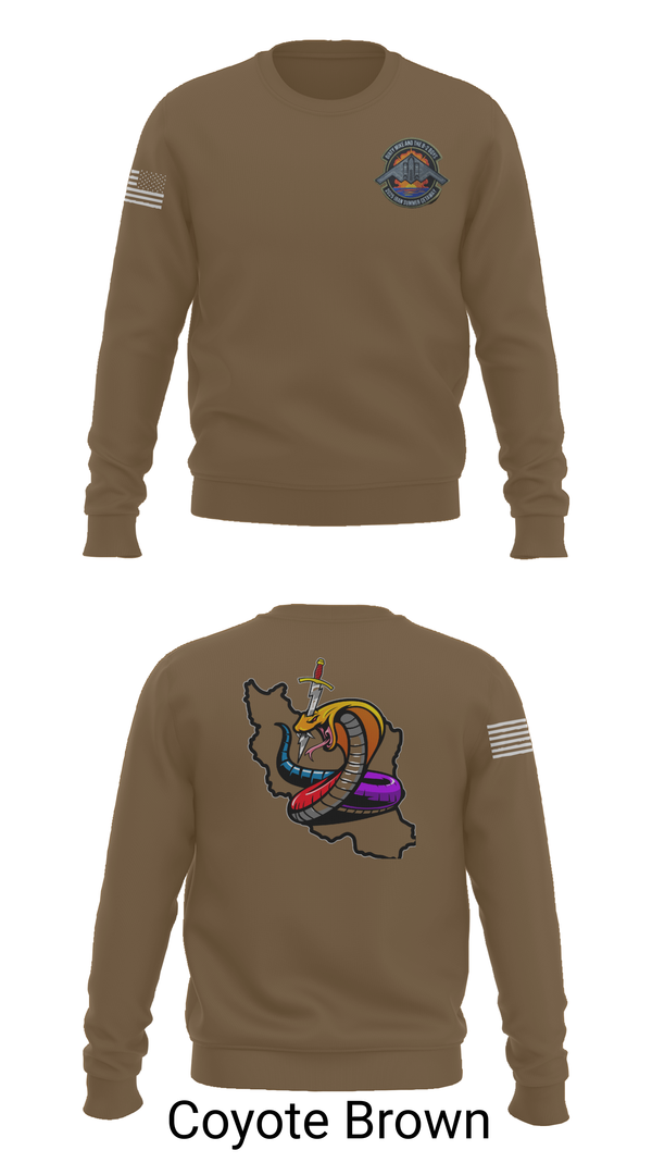 Crew Neck Sweatshirt, Iran DCIT, Army, Teamtime, Team time, sublimation, custom sports apparel, team uniforms, spirit wear, spiritwear, sports uniforms, custom shirts, team store, custom team store, fundraiser sports, apparel fundraiser