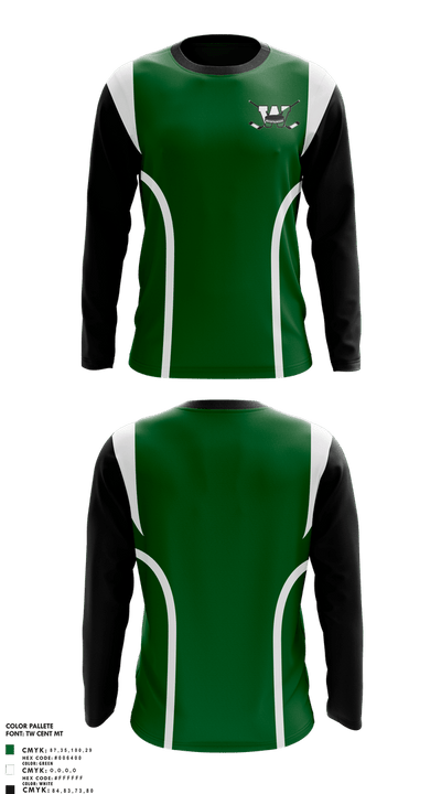 Wachusett Regional High School Ice Hockey 65785917 Long Sleeve Performance Shirt 5