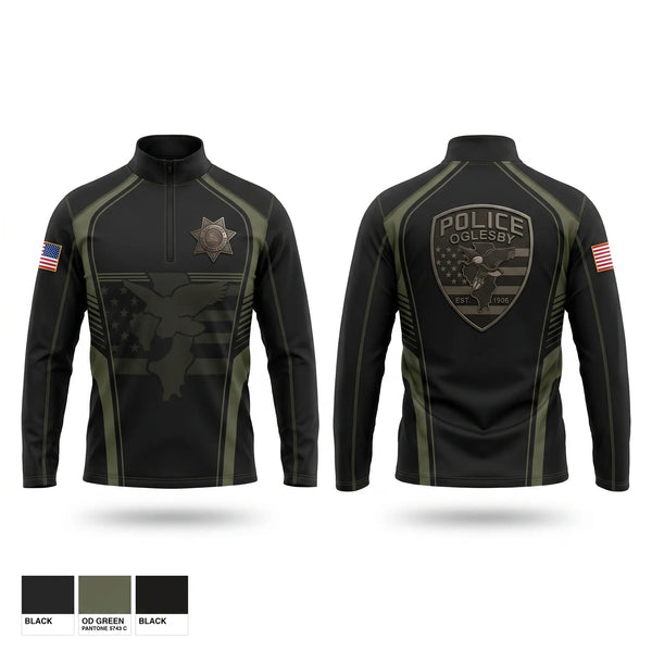 Windbreaker, Oglesby, Police, Teamtime, Team time, sublimation, custom sports apparel, team uniforms, spirit wear, spiritwear, sports uniforms, custom shirts, team store, custom team store, fundraiser sports, apparel fundraiser