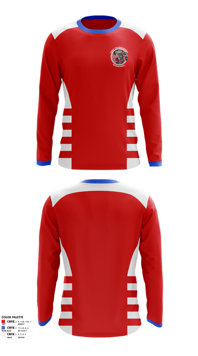 Kake Thunderbirds Basketball 26412112 Long Sleeve Performance Shirt 2