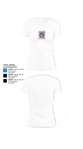 Hamtung 55597432 Women's Short Sleeve V-neck Shirt - 18
