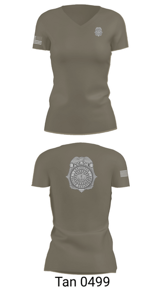 Womens Short Sleeve Vneck Shirt, Robbery/Homicide, Police, Teamtime, Team time, sublimation, custom sports apparel, team uniforms, spirit wear, spiritwear, sports uniforms, custom shirts, team store, custom team store, fundraiser sports, apparel fundraiser