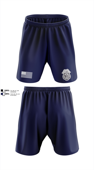 Fort Bragg Law Enforcement Company 16198473 Athletic Shorts With Pockets - 1