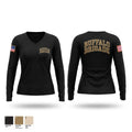 Buffalo Brigade 58609922 Women's Long Sleeve V-neck Shirt - 1