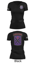 97th Civil Affairs 7430934 Women's Short Sleeve V-neck Shirt - 24