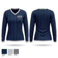 SilverStateElite Women's Long Sleeve V-neck Shirt - 1
