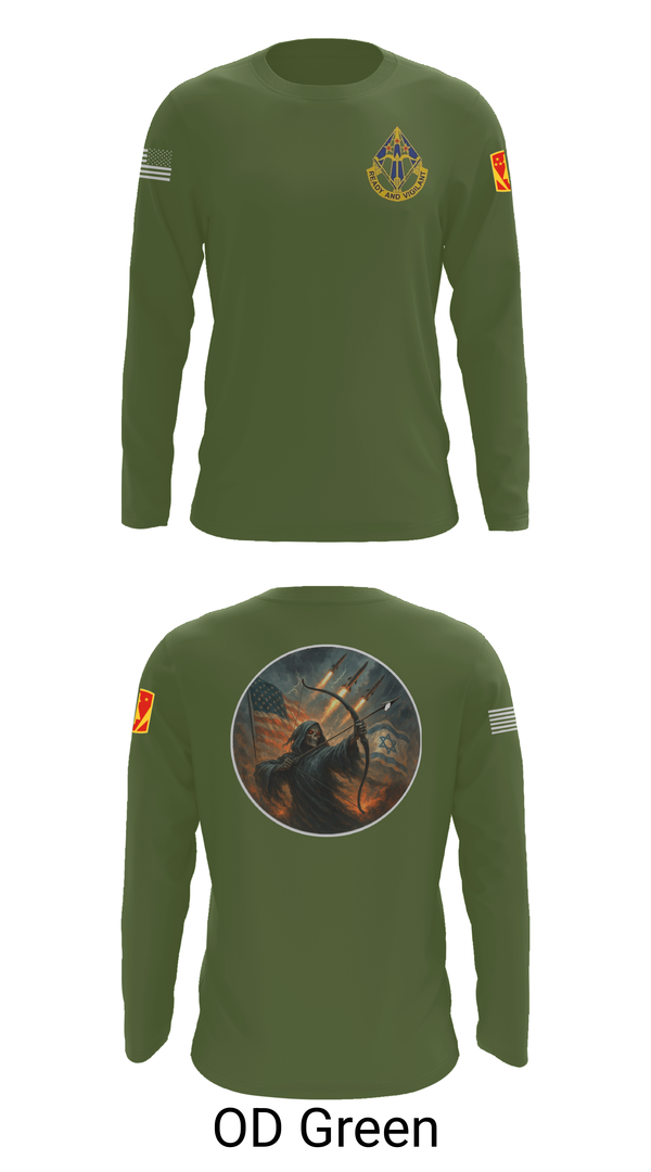 Long Sleeve Performance Shirt, HHB, 31st ADA BDE, , Teamtime, Team time, sublimation, custom sports apparel, team uniforms, spirit wear, spiritwear, sports uniforms, custom shirts, team store, custom team store, fundraiser sports, apparel fundraiser