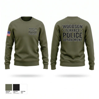 Crew Neck Sweatshirt, Woodson Terrace Police Department, Police, Teamtime, Team time, sublimation, custom sports apparel, team uniforms, spirit wear, spiritwear, sports uniforms, custom shirts, team store, custom team store, fundraiser sports, apparel fundraiser