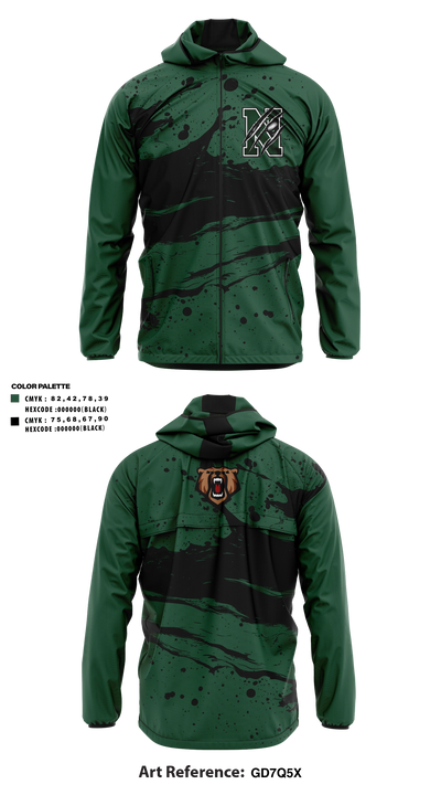 Norwalk Bears Windbreaker - 12