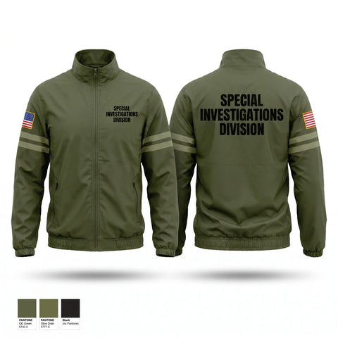 Windbreaker, Special Investigations Division, Police, Teamtime, Team time, sublimation, custom sports apparel, team uniforms, spirit wear, spiritwear, sports uniforms, custom shirts, team store, custom team store, fundraiser sports, apparel fundraiser