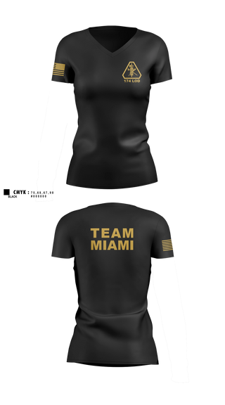 Womens Short Sleeve Vneck Shirt, 174th Legal Operations Detachment, Army, Teamtime, Team time, sublimation, custom sports apparel, team uniforms, spirit wear, spiritwear, sports uniforms, custom shirts, team store, custom team store, fundraiser sports, apparel fundraiser