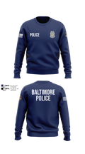 Baltimore Police Department 87844161 Crew Neck Sweatshirt - 106