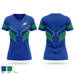 Womens Short Sleeve Vneck Shirt, Robert C Byrd High School Soccer, Women's Soccer, Teamtime, Team time, sublimation, custom sports apparel, team uniforms, spirit wear, spiritwear, sports uniforms, custom shirts, team store, custom team store, fundraiser sports, apparel fundraiser