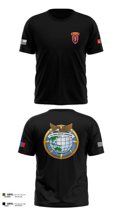 5th SFAB 654961, Mongolia Short Sleeve Performance Shirt - 11