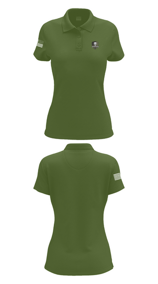 Womens Short Sleeve Performance Polo, 1-149th A Co, , Teamtime, Team time, sublimation, custom sports apparel, team uniforms, spirit wear, spiritwear, sports uniforms, custom shirts, team store, custom team store, fundraiser sports, apparel fundraiser