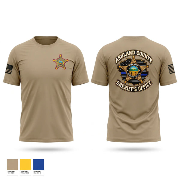 Short Sleeve Performance Shirt, Ashland County Sheriff Office, Police, Teamtime, Team time, sublimation, custom sports apparel, team uniforms, spirit wear, spiritwear, sports uniforms, custom shirts, team store, custom team store, fundraiser sports, apparel fundraiser