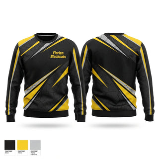 Crew Neck Sweatshirt, Florien Blackcats, Softball, Teamtime, Team time, sublimation, custom sports apparel, team uniforms, spirit wear, spiritwear, sports uniforms, custom shirts, team store, custom team store, fundraiser sports, apparel fundraiser