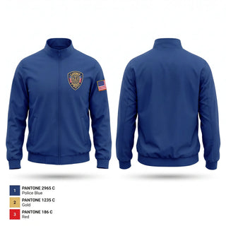 Windbreaker, Gardner pd, Police, Teamtime, Team time, sublimation, custom sports apparel, team uniforms, spirit wear, spiritwear, sports uniforms, custom shirts, team store, custom team store, fundraiser sports, apparel fundraiser
