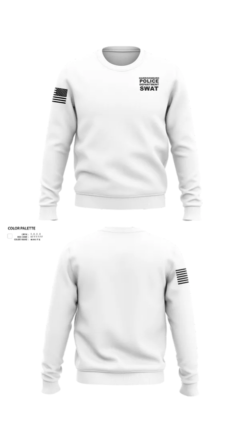 Crew Neck Sweatshirt, Harrisonburg Police Department SWAT, , Teamtime, Team time, sublimation, custom sports apparel, team uniforms, spirit wear, spiritwear, sports uniforms, custom shirts, team store, custom team store, fundraiser sports, apparel fundraiser