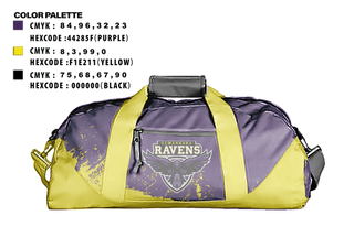 Duffle Bag, Sewanhaka Ravens Soccer, Men's Soccer, Teamtime, Team time, sublimation, custom sports apparel, team uniforms, spirit wear, spiritwear, sports uniforms, custom shirts, team store, custom team store, fundraiser sports, apparel fundraiser