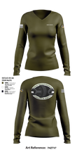 1-320TH FA 20392282 Women's Long Sleeve V-neck Shirt - 122