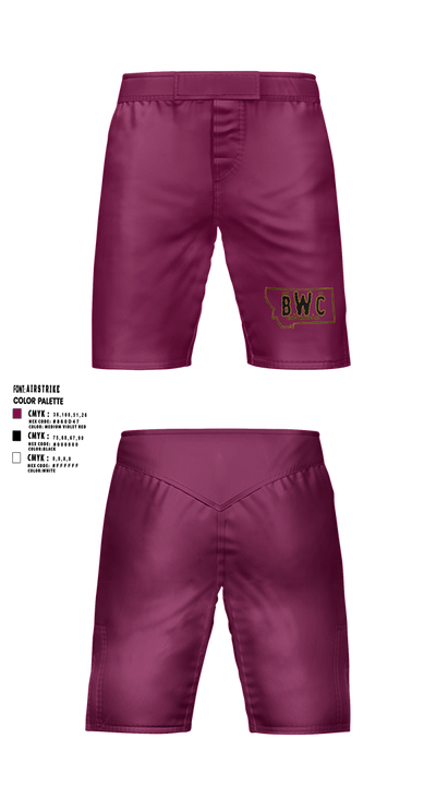 Billings wrestling club 97002410 Fight Shorts - 1