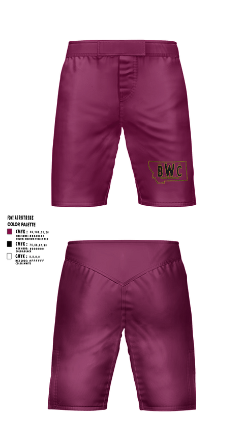 Fight Shorts, Billings wrestling club, Wrestling, Teamtime, Team time, sublimation, custom sports apparel, team uniforms, spirit wear, spiritwear, sports uniforms, custom shirts, team store, custom team store, fundraiser sports, apparel fundraiser