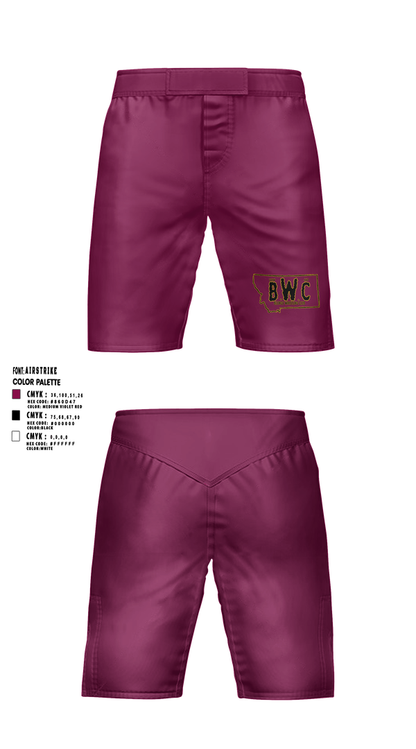 Fight Shorts, Billings wrestling club, Wrestling, Teamtime, Team time, sublimation, custom sports apparel, team uniforms, spirit wear, spiritwear, sports uniforms, custom shirts, team store, custom team store, fundraiser sports, apparel fundraiser