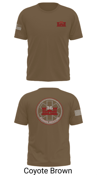 Old School Cotton Feel Shirt, 36 Engineer Brigade, Army, Teamtime, Team time, sublimation, custom sports apparel, team uniforms, spirit wear, spiritwear, sports uniforms, custom shirts, team store, custom team store, fundraiser sports, apparel fundraiser