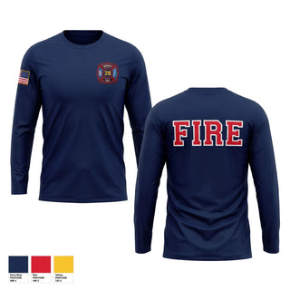 Long Sleeve Performance Shirt, bangor b crew, Fire Department, Teamtime, Team time, sublimation, custom sports apparel, team uniforms, spirit wear, spiritwear, sports uniforms, custom shirts, team store, custom team store, fundraiser sports, apparel fundraiser