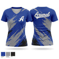 Alaska Arsenal 67496754 Women's Short Sleeve V-neck Shirt - 1