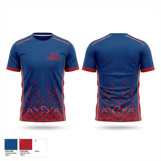 Soft Poly Tee Cotton Like Feel, Ace Angels, Women's Volleyball, Teamtime, Team time, sublimation, custom sports apparel, team uniforms, spirit wear, spiritwear, sports uniforms, custom shirts, team store, custom team store, fundraiser sports, apparel fundraiser