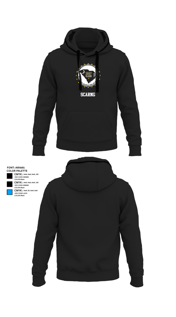 Hoodie, Scarng, National Guard, Teamtime, Team time, sublimation, custom sports apparel, team uniforms, spirit wear, spiritwear, sports uniforms, custom shirts, team store, custom team store, fundraiser sports, apparel fundraiser