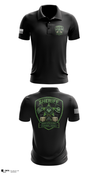 Short Sleeve Performance Polo, CRIMINAL PATROL, Police, Teamtime, Team time, sublimation, custom sports apparel, team uniforms, spirit wear, spiritwear, sports uniforms, custom shirts, team store, custom team store, fundraiser sports, apparel fundraiser