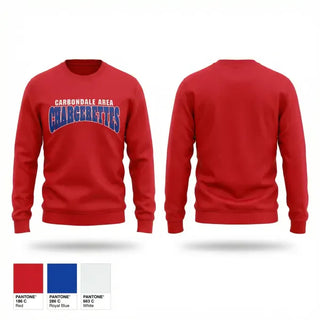 Crew Neck Sweatshirt, Carbondale Area Chargerettes, Softball, Teamtime, Team time, sublimation, custom sports apparel, team uniforms, spirit wear, spiritwear, sports uniforms, custom shirts, team store, custom team store, fundraiser sports, apparel fundraiser