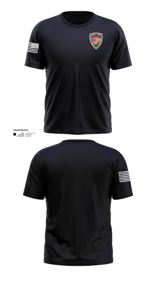 Old School Cotton Feel Shirt, St. Boni, Fire Department, Teamtime, Team time, sublimation, custom sports apparel, team uniforms, spirit wear, spiritwear, sports uniforms, custom shirts, team store, custom team store, fundraiser sports, apparel fundraiser