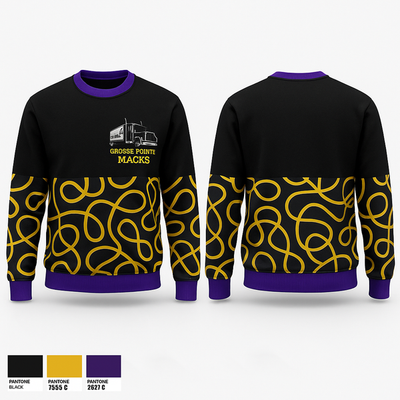 Grosse Pointe Macks 8247771 Crew Neck Sweatshirt - 1