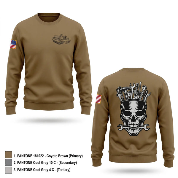 Crew Neck Sweatshirt, Track 3-66, Army, Teamtime, Team time, sublimation, custom sports apparel, team uniforms, spirit wear, spiritwear, sports uniforms, custom shirts, team store, custom team store, fundraiser sports, apparel fundraiser