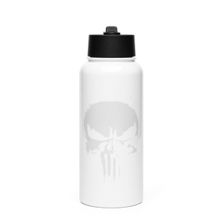 11, bravo 49461419 Stainless Steel Water Bottle with a Straw Lid